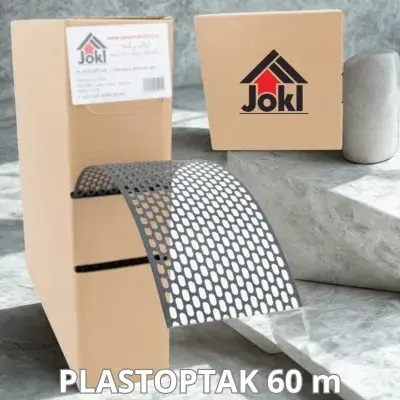 PLASTOPTAK - Ochranný plastový pás proti ptákům v odvinovacím kartonu, šířka 10 cm (60 m). Jokl. Vše pro střechu.